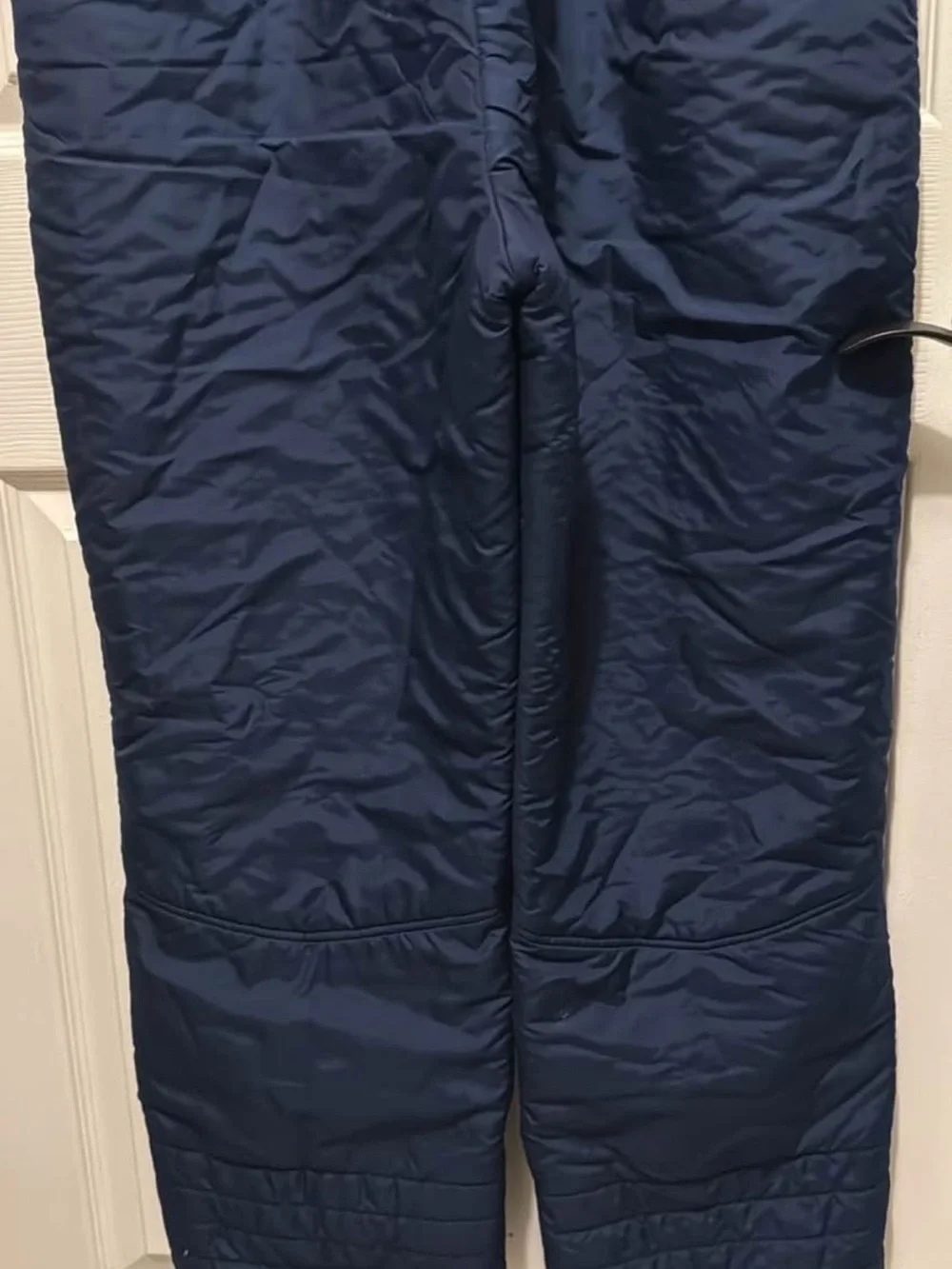 St. John's Bay Navy Quilted Bib Overalls